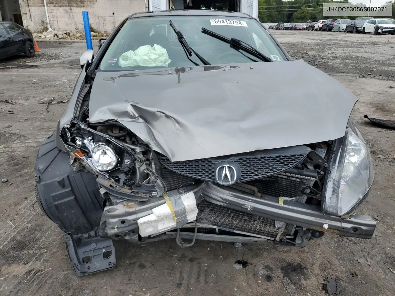 JH4DC53056S007071 2006 Acura Rsx Type-S