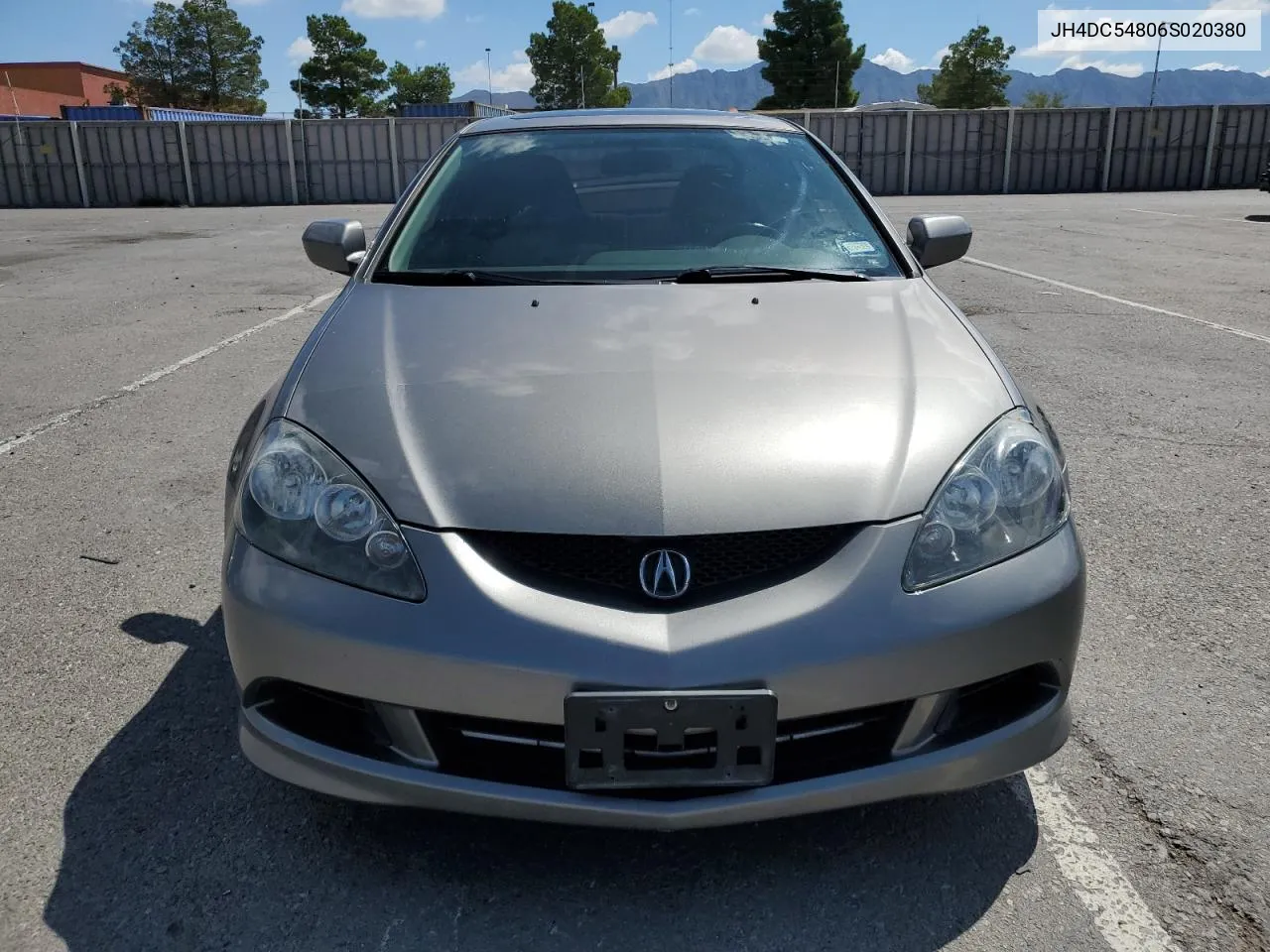 2006 Acura Rsx VIN: JH4DC54806S020380 Lot: 69776304