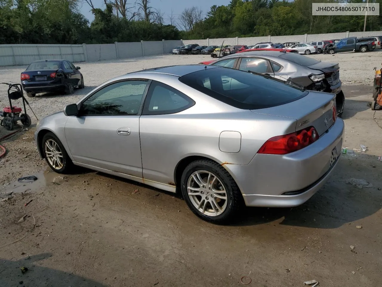 2006 Acura Rsx VIN: JH4DC54806S017110 Lot: 70794654