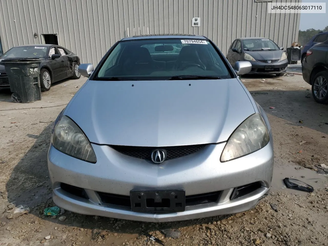 JH4DC54806S017110 2006 Acura Rsx