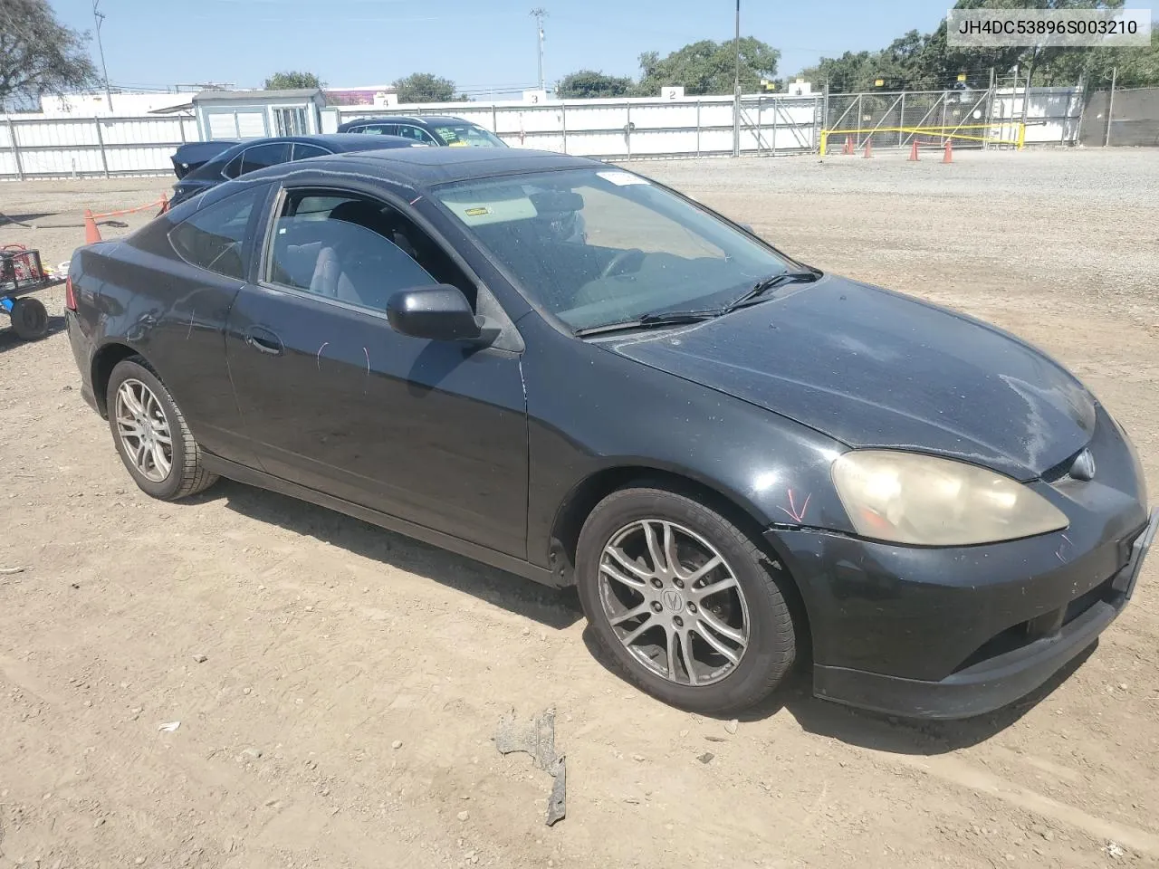 2006 Acura Rsx VIN: JH4DC53896S003210 Lot: 71103054