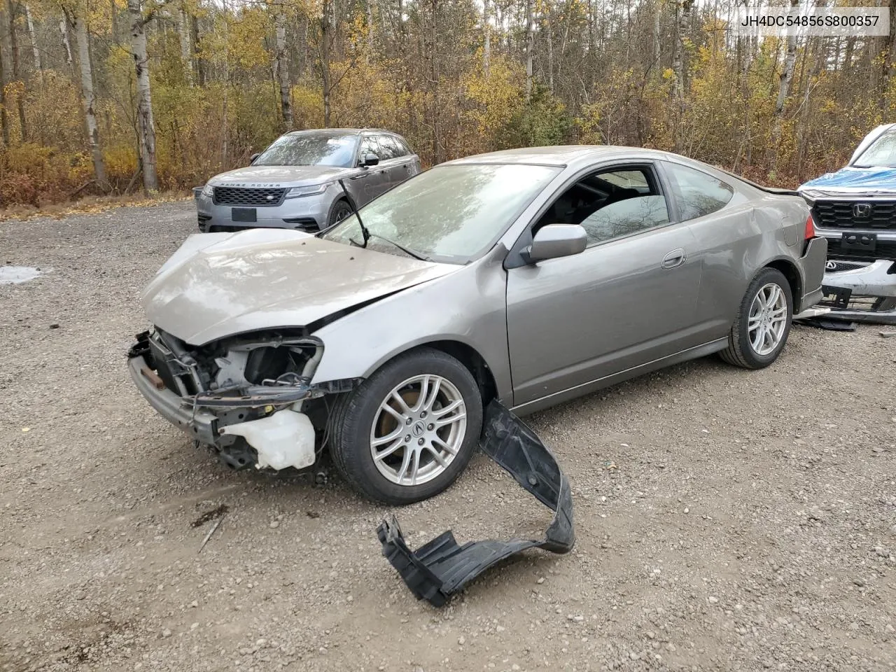 2006 Acura Rsx VIN: JH4DC54856S800357 Lot: 75725934