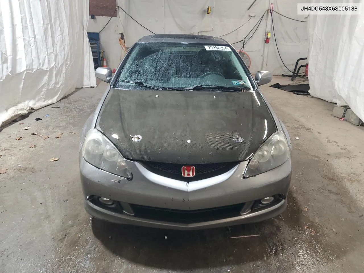 2006 Acura Rsx VIN: JH4DC548X6S005188 Lot: 79286064