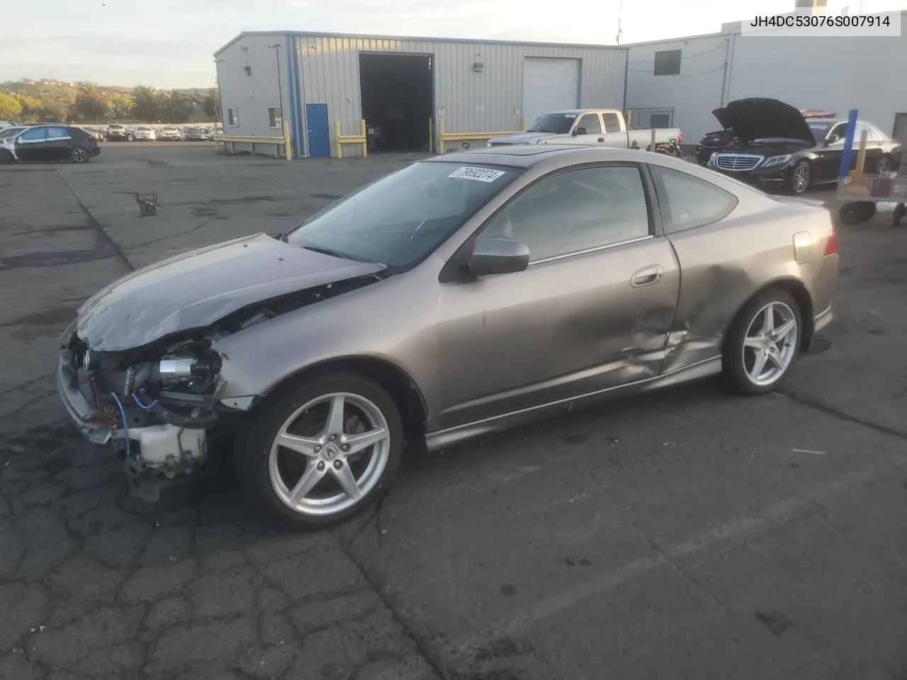 2006 Acura Rsx Type-S VIN: JH4DC53076S007914 Lot: 79692274