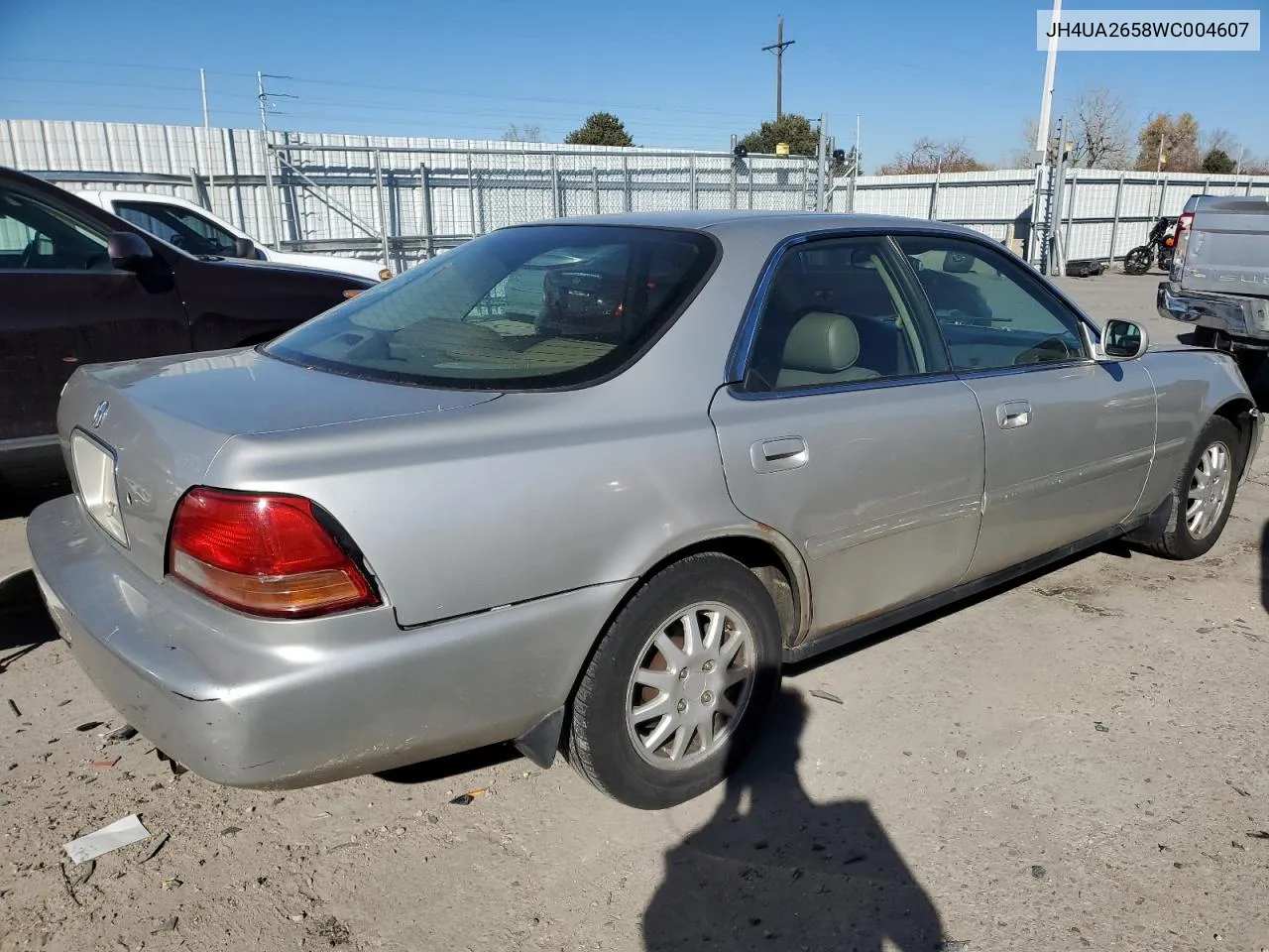 1998 Acura 2.5Tl VIN: JH4UA2658WC004607 Lot: 80484224