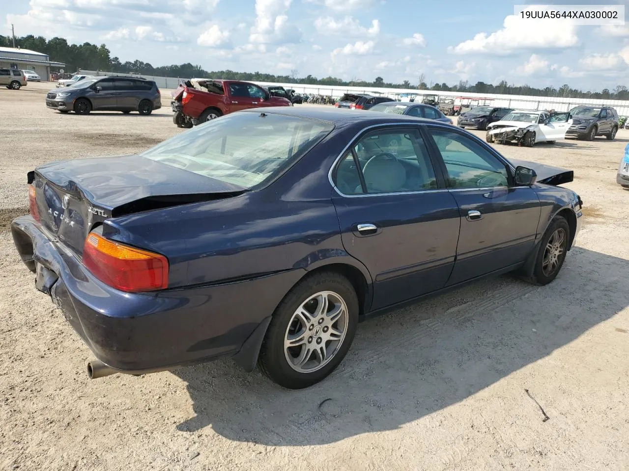 1999 Acura 3.2Tl VIN: 19UUA5644XA030002 Lot: 73097894