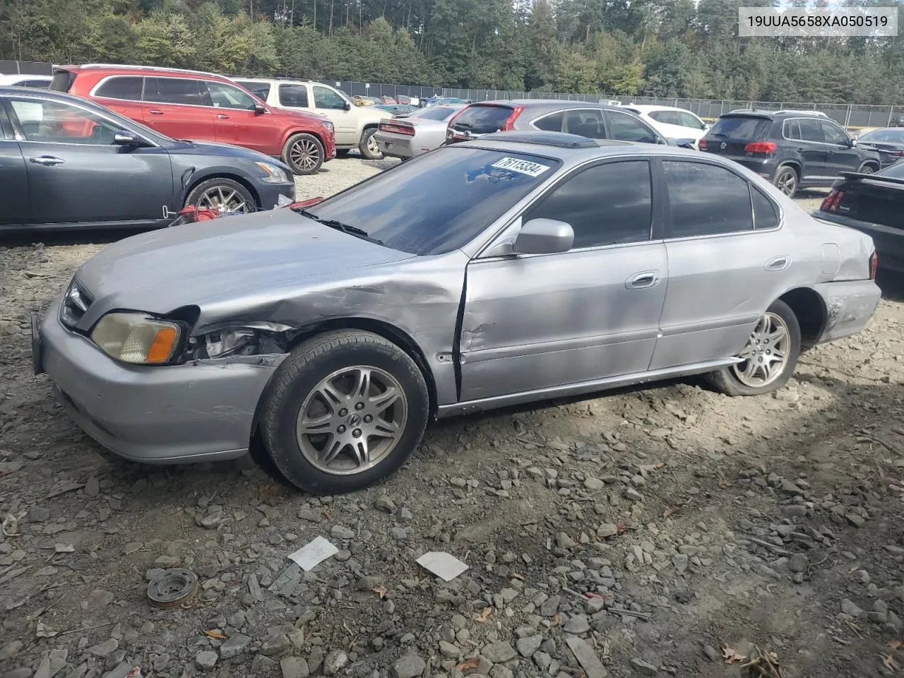 1999 Acura 3.2Tl VIN: 19UUA5658XA050519 Lot: 76115334