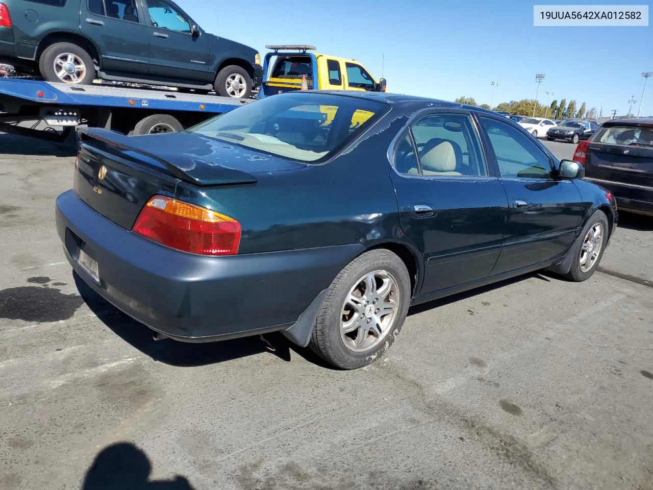 1999 Acura 3.2Tl VIN: 19UUA5642XA012582 Lot: 76968004