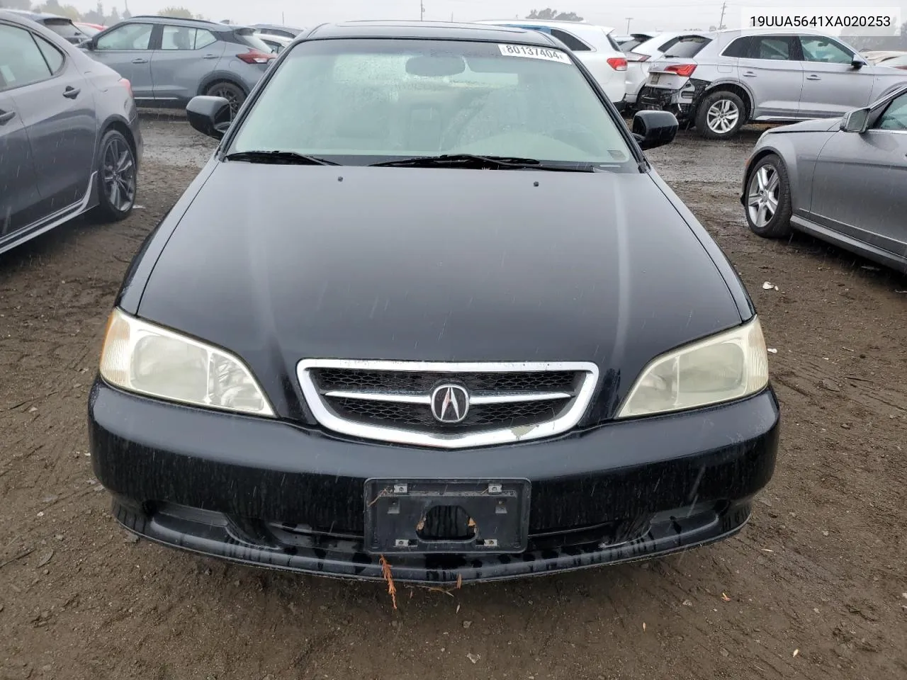 1999 Acura 3.2Tl VIN: 19UUA5641XA020253 Lot: 80137404