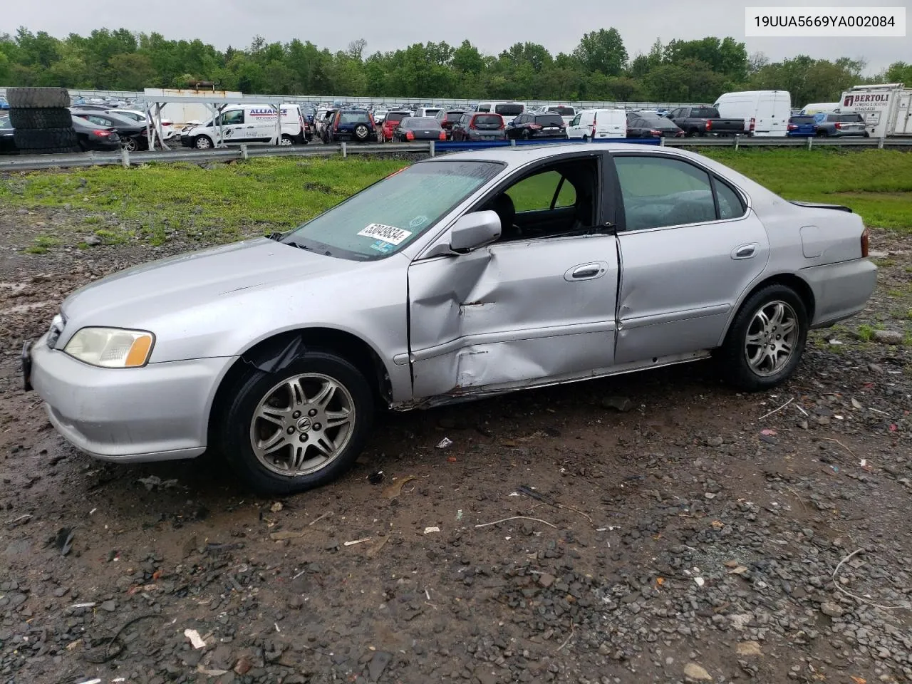 2000 Acura 3.2Tl VIN: 19UUA5669YA002084 Lot: 53049834