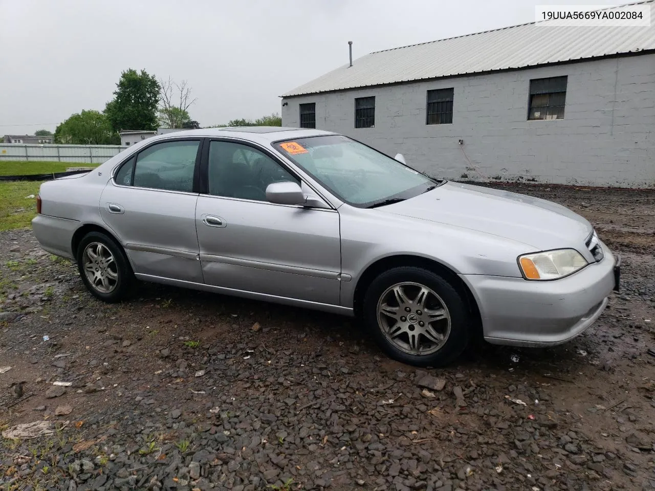 2000 Acura 3.2Tl VIN: 19UUA5669YA002084 Lot: 53049834