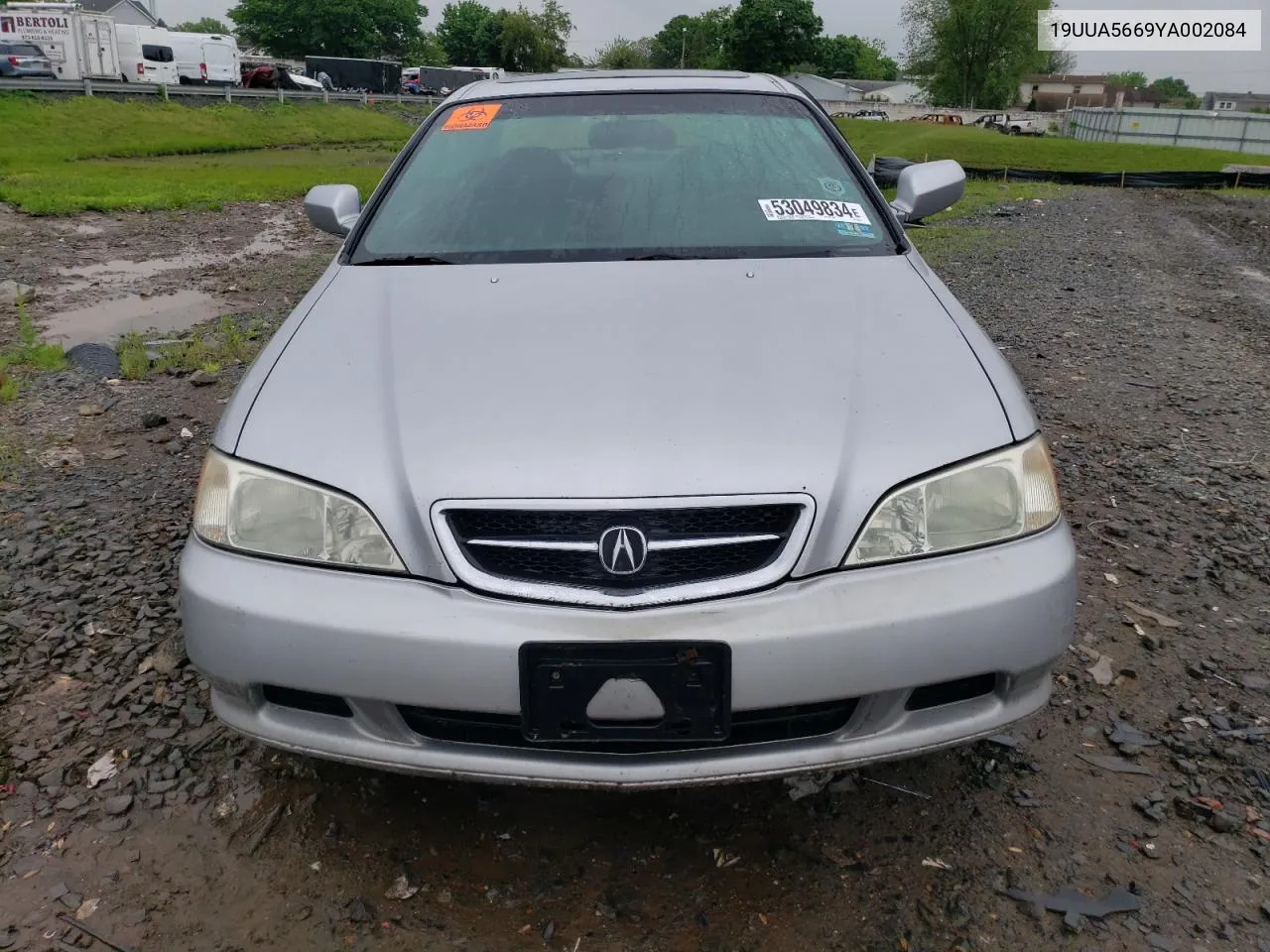 2000 Acura 3.2Tl VIN: 19UUA5669YA002084 Lot: 53049834