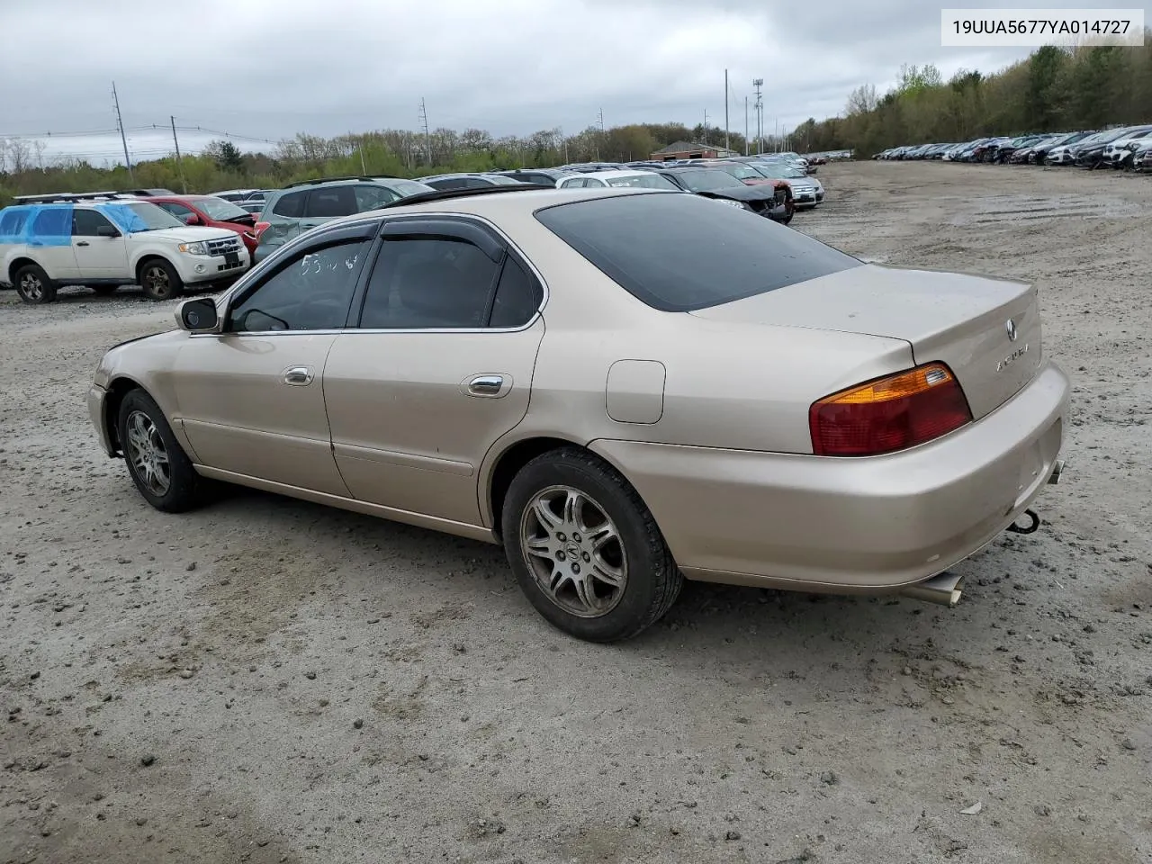 2000 Acura 3.2Tl VIN: 19UUA5677YA014727 Lot: 53503064