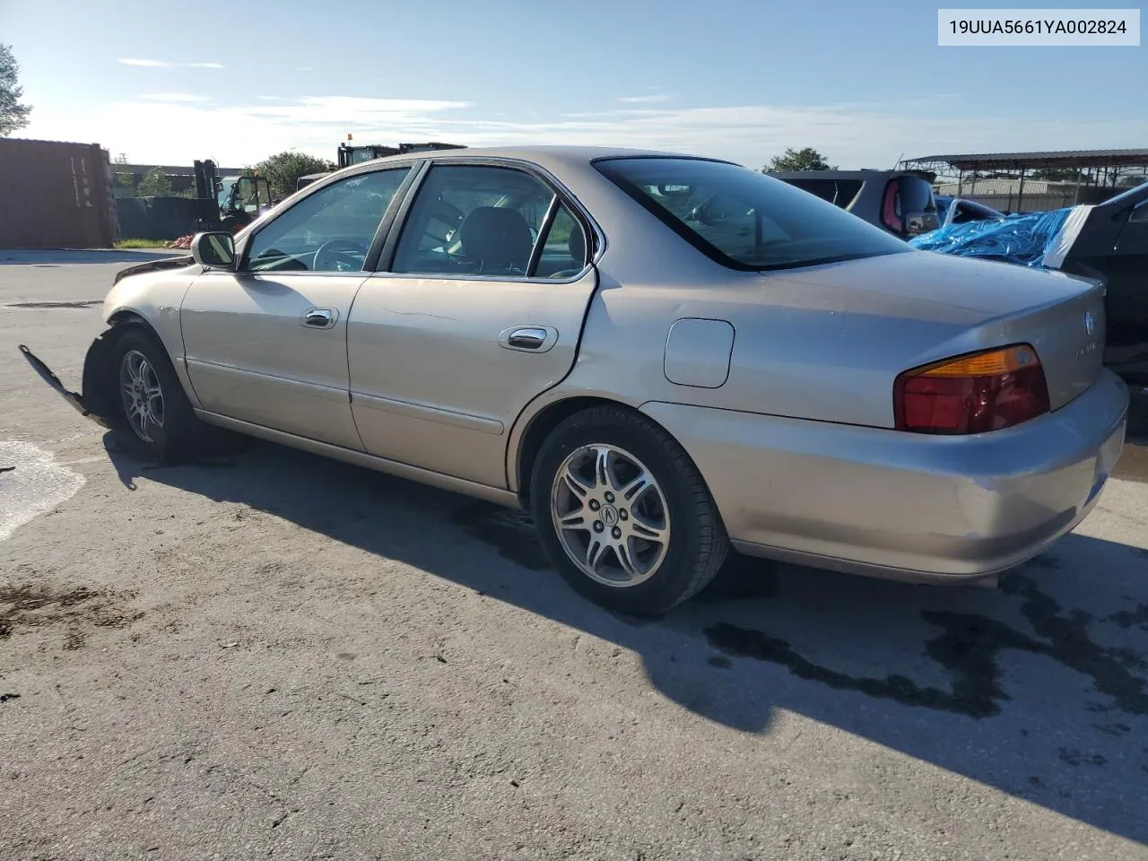 2000 Acura 3.2Tl VIN: 19UUA5661YA002824 Lot: 69655894