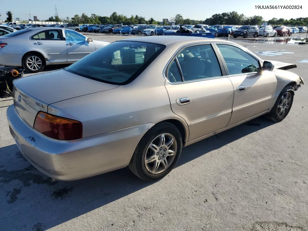 2000 Acura 3.2Tl VIN: 19UUA5661YA002824 Lot: 69655894