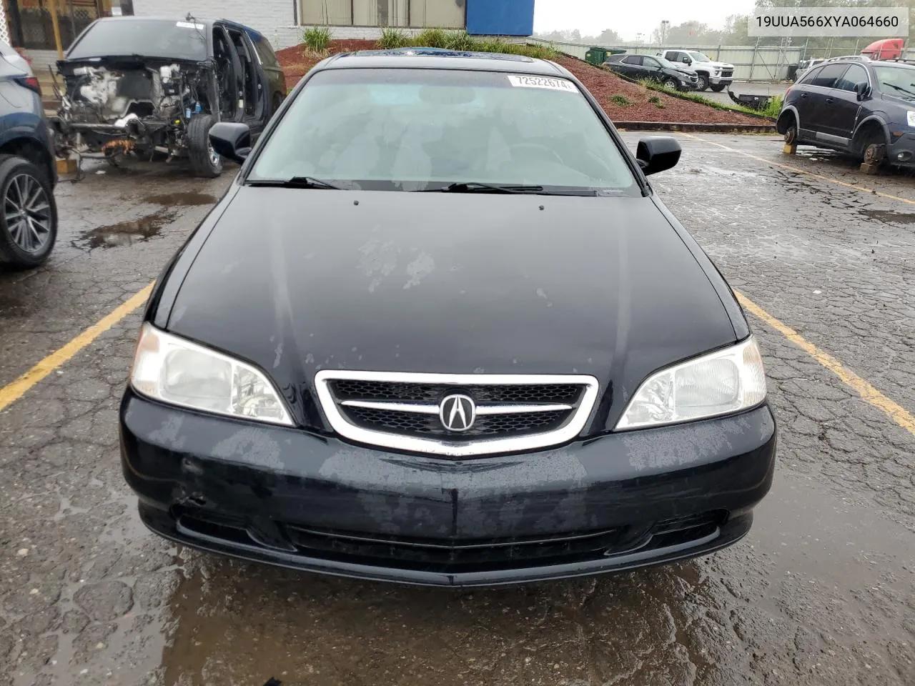 2000 Acura 3.2Tl VIN: 19UUA566XYA064660 Lot: 72522674