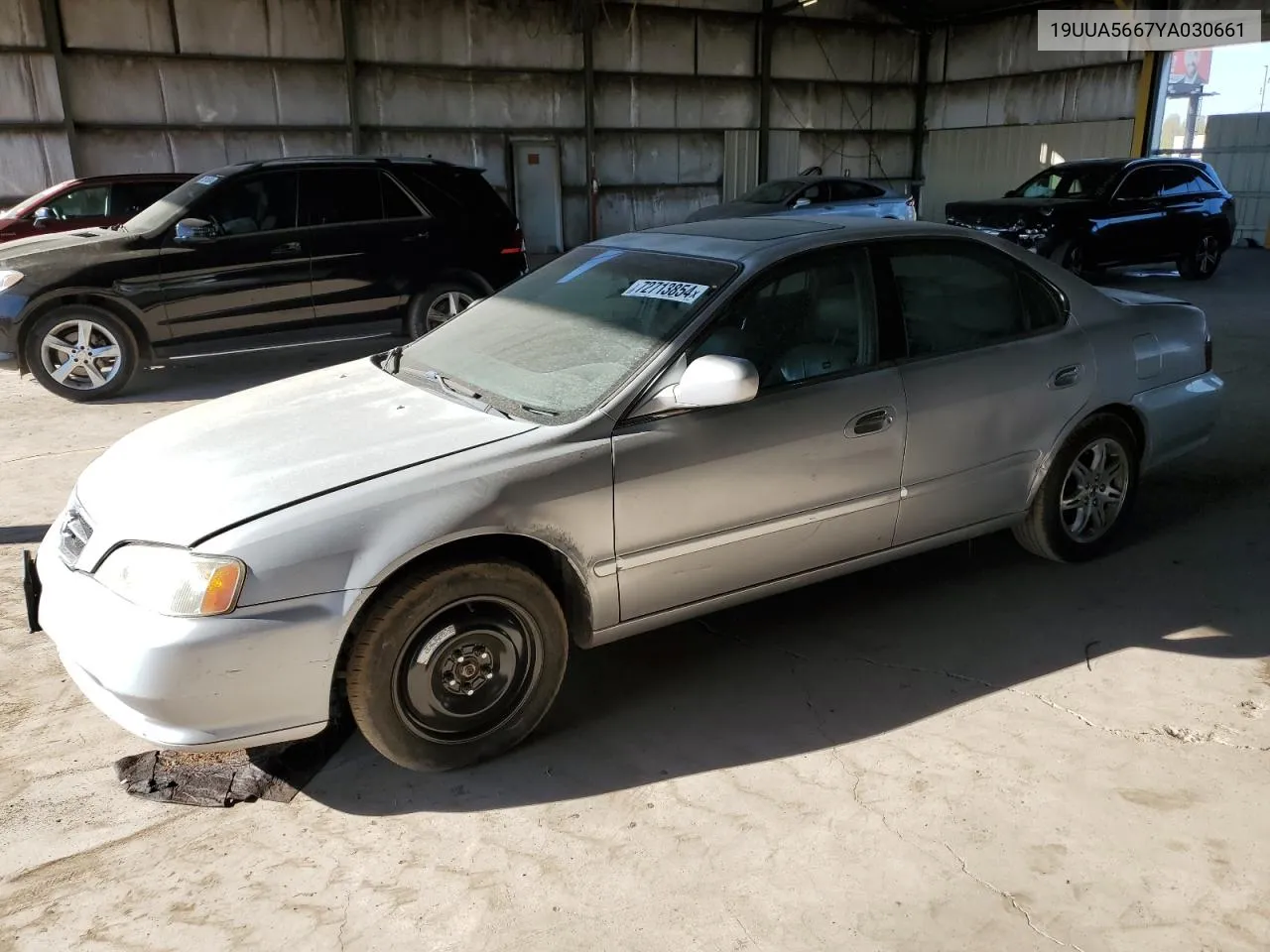 2000 Acura 3.2Tl VIN: 19UUA5667YA030661 Lot: 72713854