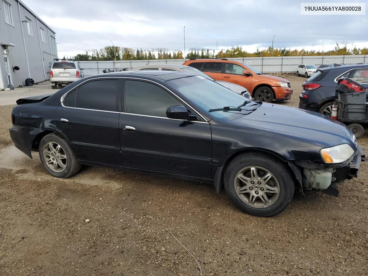 2000 Acura 3.2Tl VIN: 19UUA5661YA800028 Lot: 73749264