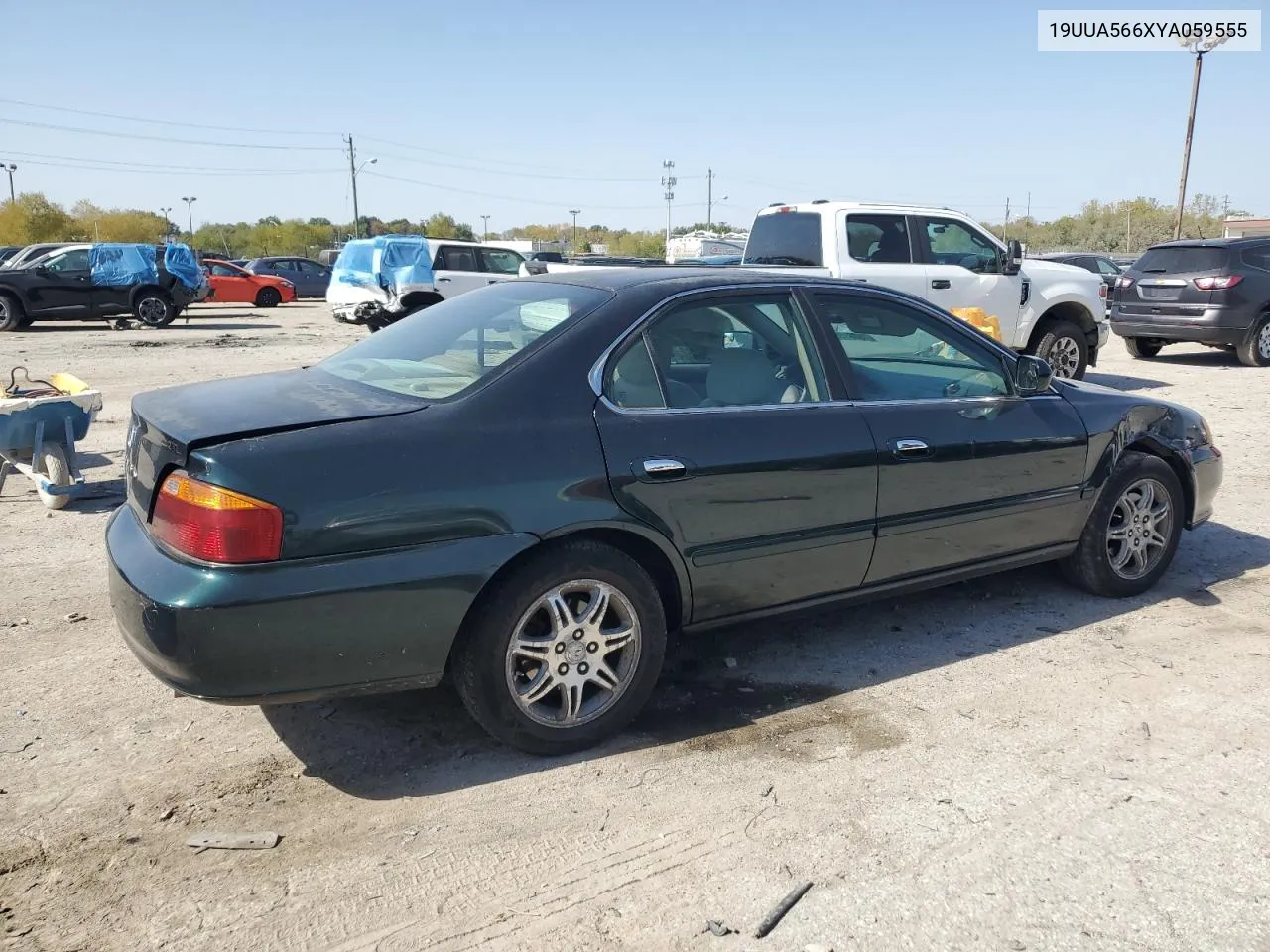 2000 Acura 3.2Tl VIN: 19UUA566XYA059555 Lot: 75301524