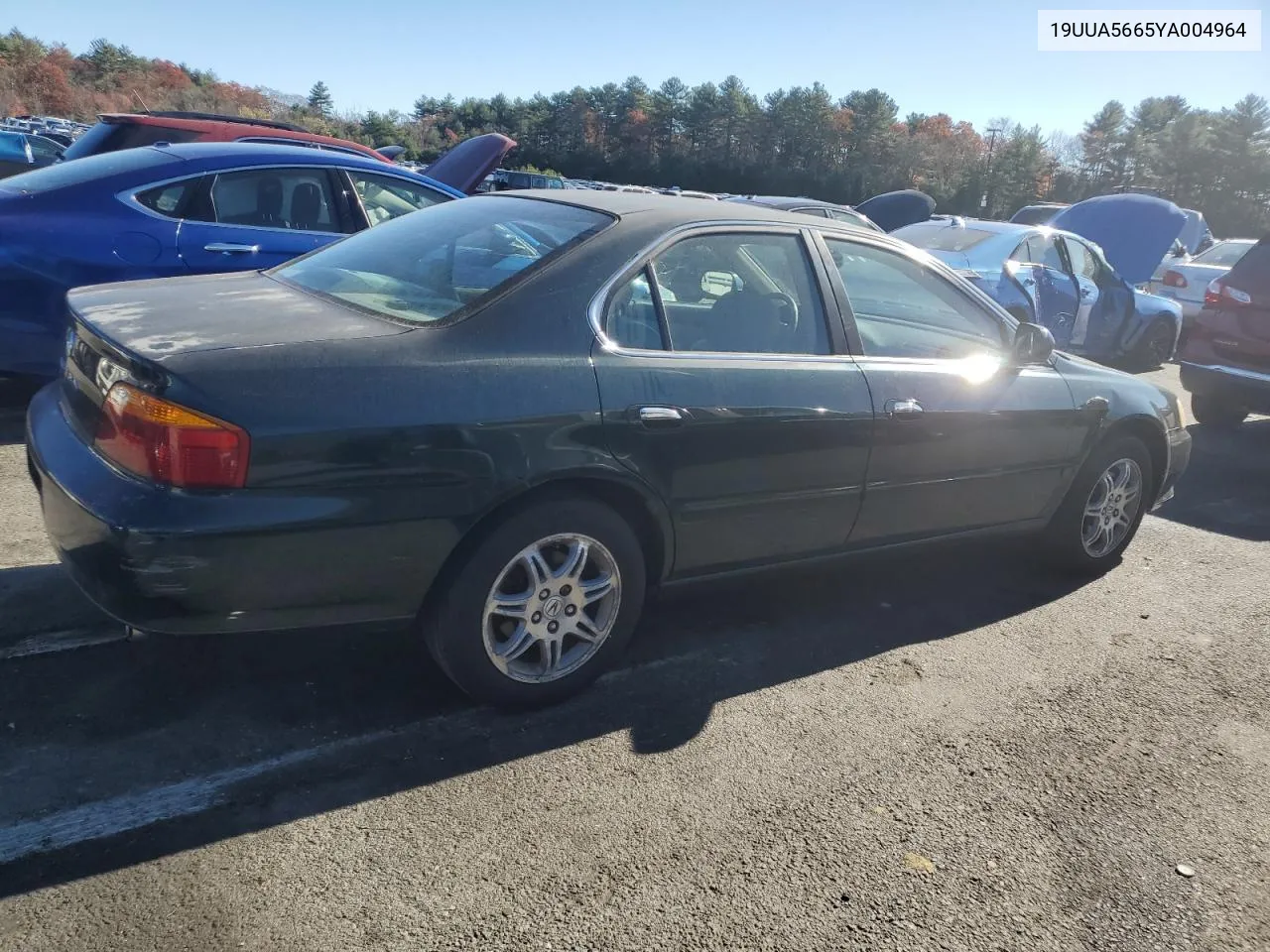 2000 Acura 3.2Tl VIN: 19UUA5665YA004964 Lot: 76873884