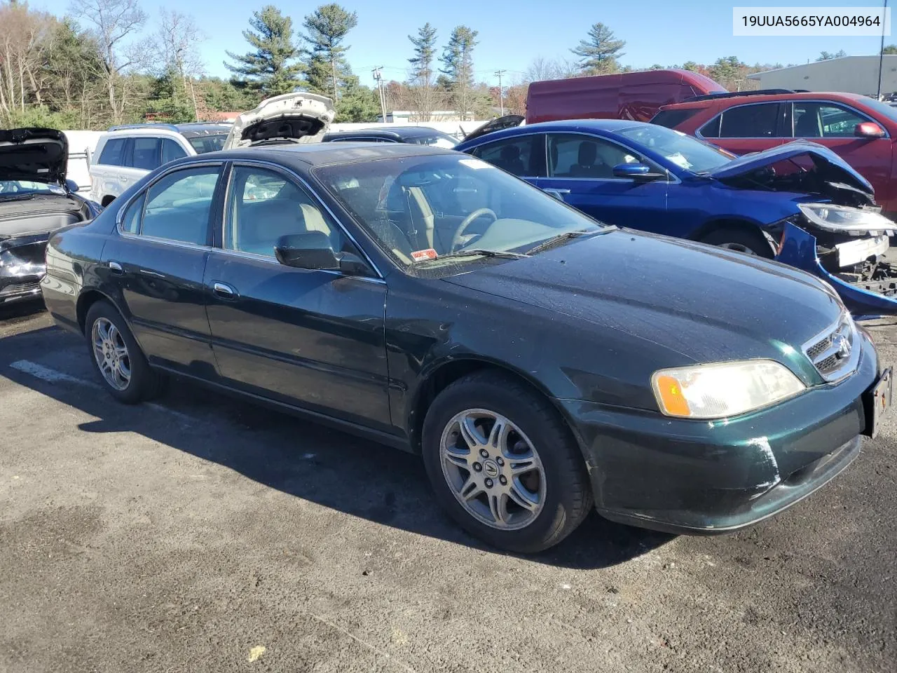 2000 Acura 3.2Tl VIN: 19UUA5665YA004964 Lot: 76873884