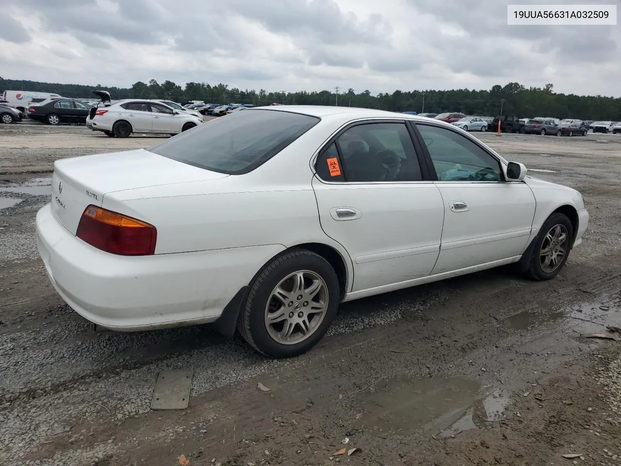 2001 Acura 3.2Tl VIN: 19UUA56631A032509 Lot: 66461154