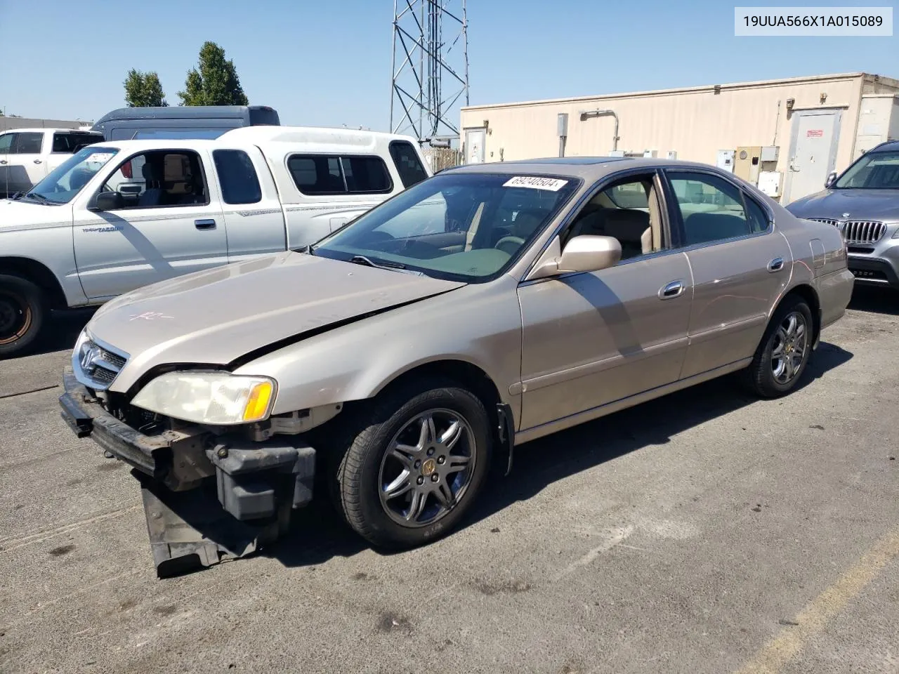 2001 Acura 3.2Tl VIN: 19UUA566X1A015089 Lot: 69240504