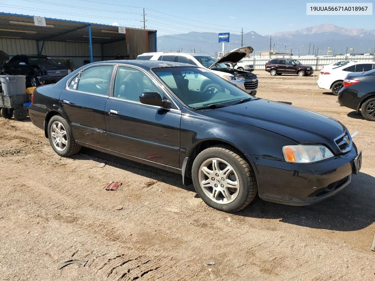 2001 Acura 3.2Tl VIN: 19UUA56671A018967 Lot: 70180424