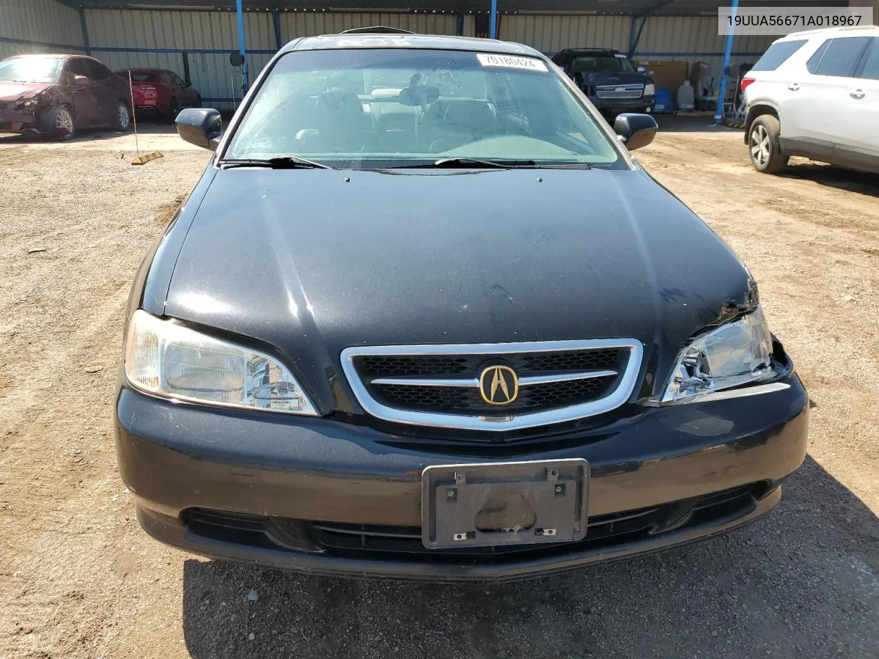 2001 Acura 3.2Tl VIN: 19UUA56671A018967 Lot: 70180424