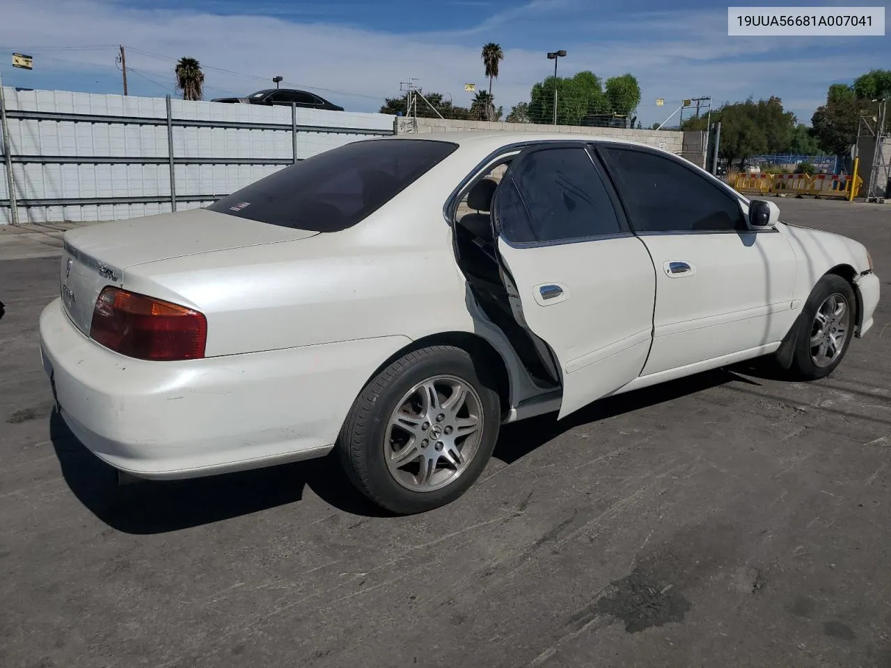 2001 Acura 3.2Tl VIN: 19UUA56681A007041 Lot: 76583644