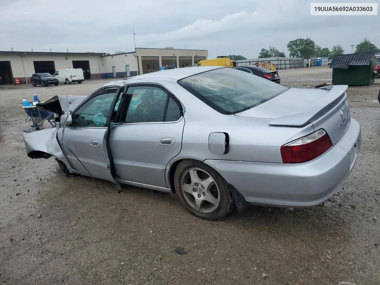 2002 Acura 3.2Tl VIN: 19UUA56692A033603 Lot: 53765694