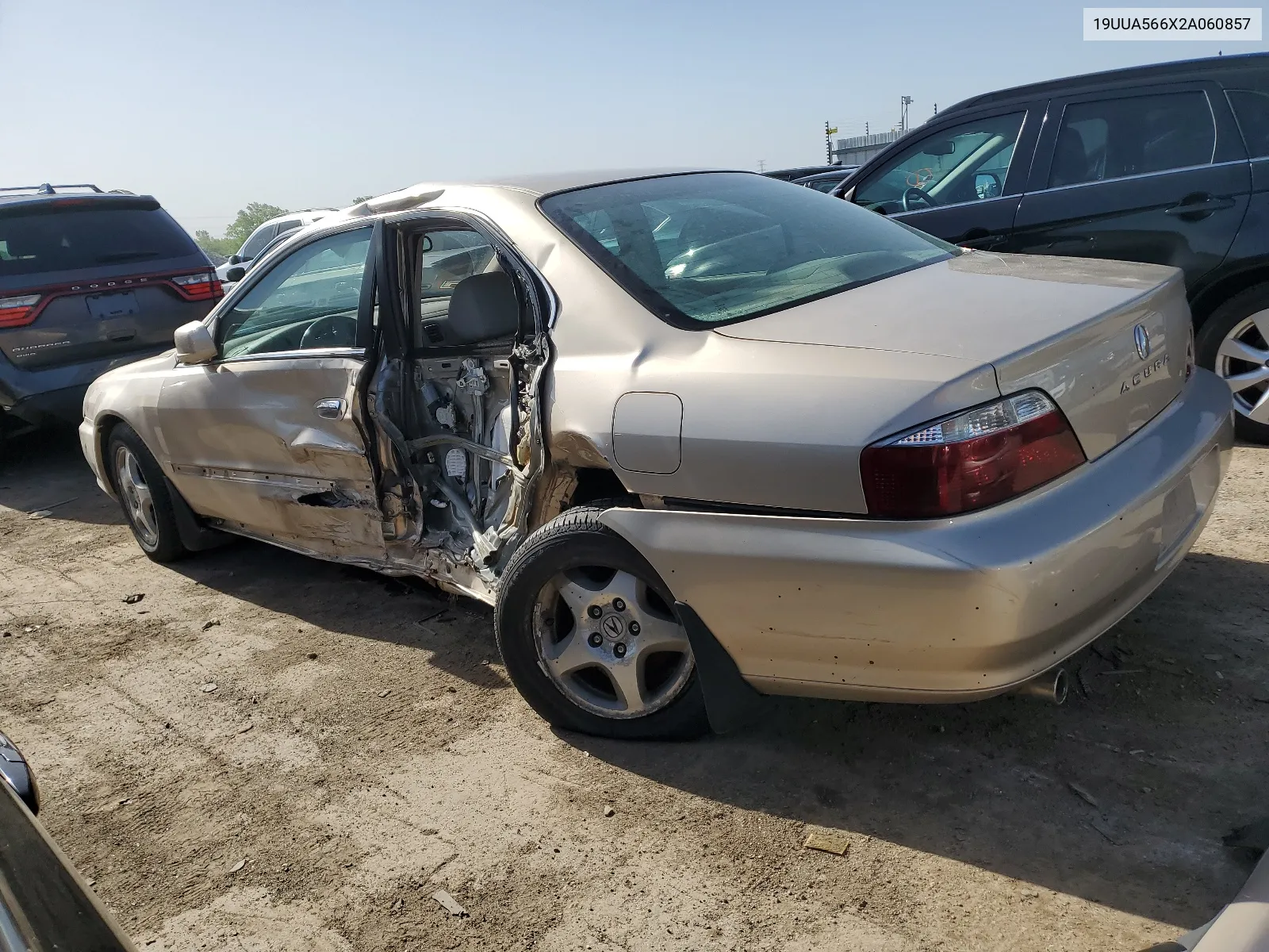 2002 Acura 3.2Tl VIN: 19UUA566X2A060857 Lot: 57251644