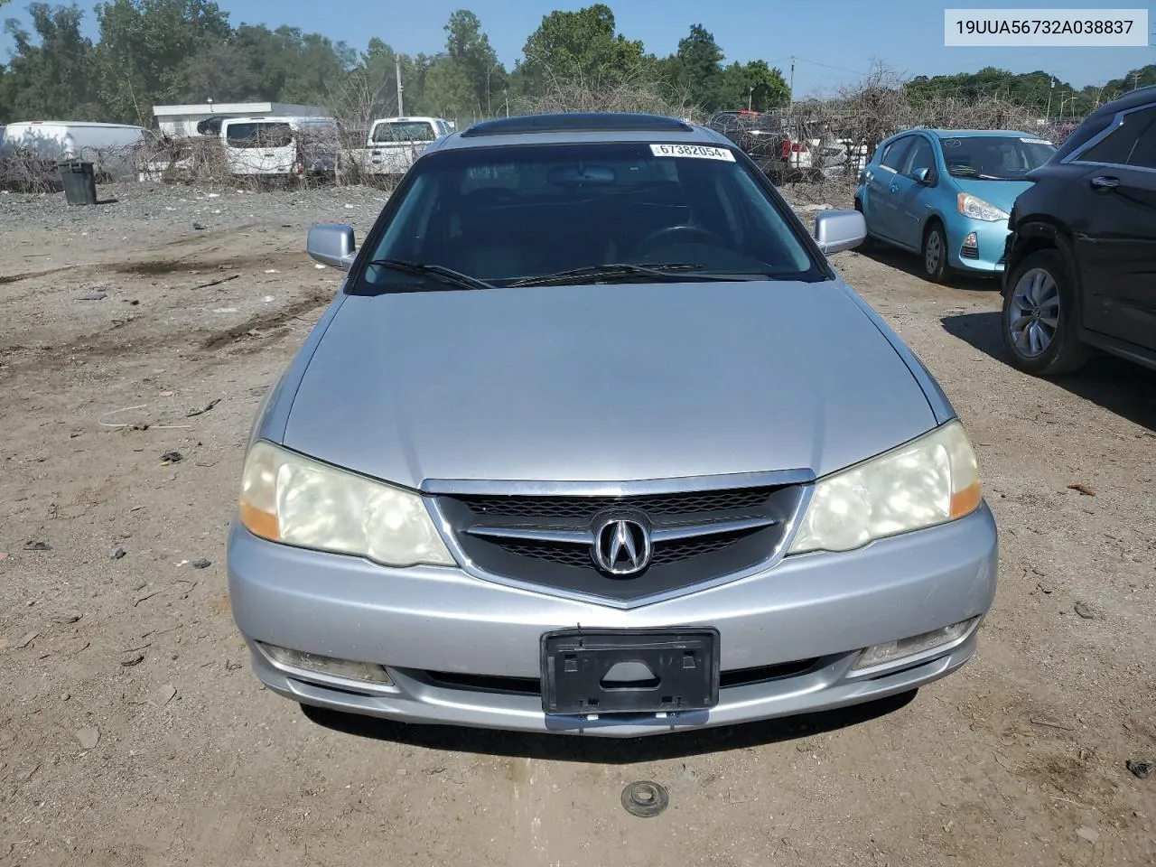 2002 Acura 3.2Tl VIN: 19UUA56732A038837 Lot: 67382054