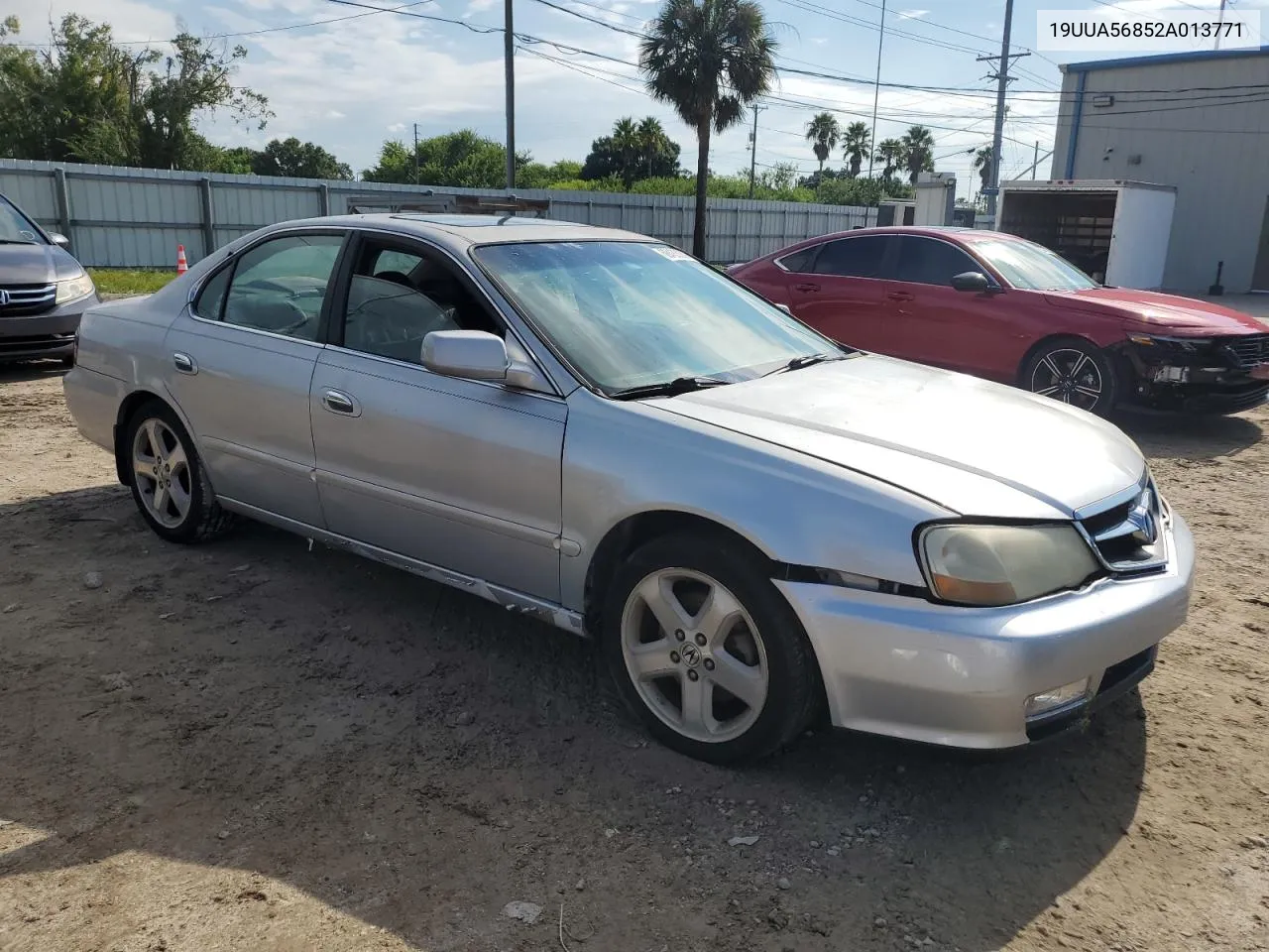 2002 Acura 3.2Tl Type-S VIN: 19UUA56852A013771 Lot: 68433204