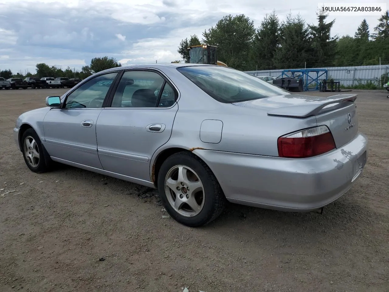 2002 Acura 3.2Tl VIN: 19UUA56672A803846 Lot: 68502784