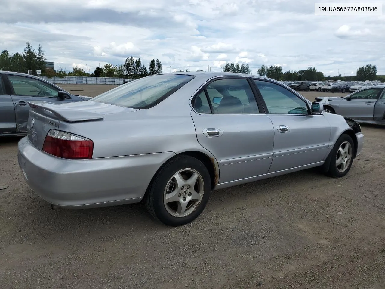 2002 Acura 3.2Tl VIN: 19UUA56672A803846 Lot: 68502784