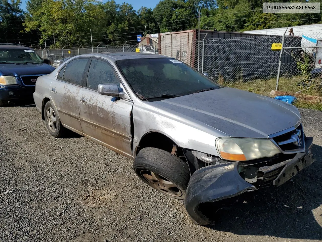 2002 Acura 3.2Tl VIN: 19UUA56682A805668 Lot: 70390144