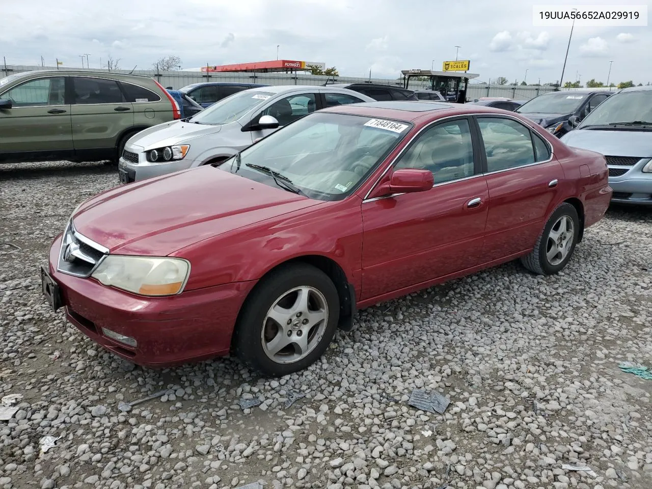 2002 Acura 3.2Tl VIN: 19UUA56652A029919 Lot: 71848164