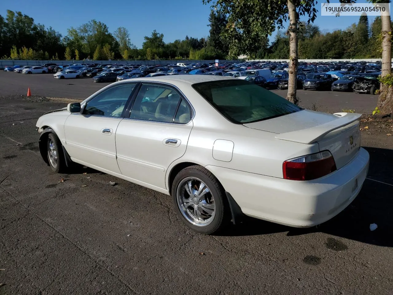 2002 Acura 3.2Tl Type-S VIN: 19UUA56952A054510 Lot: 73031304