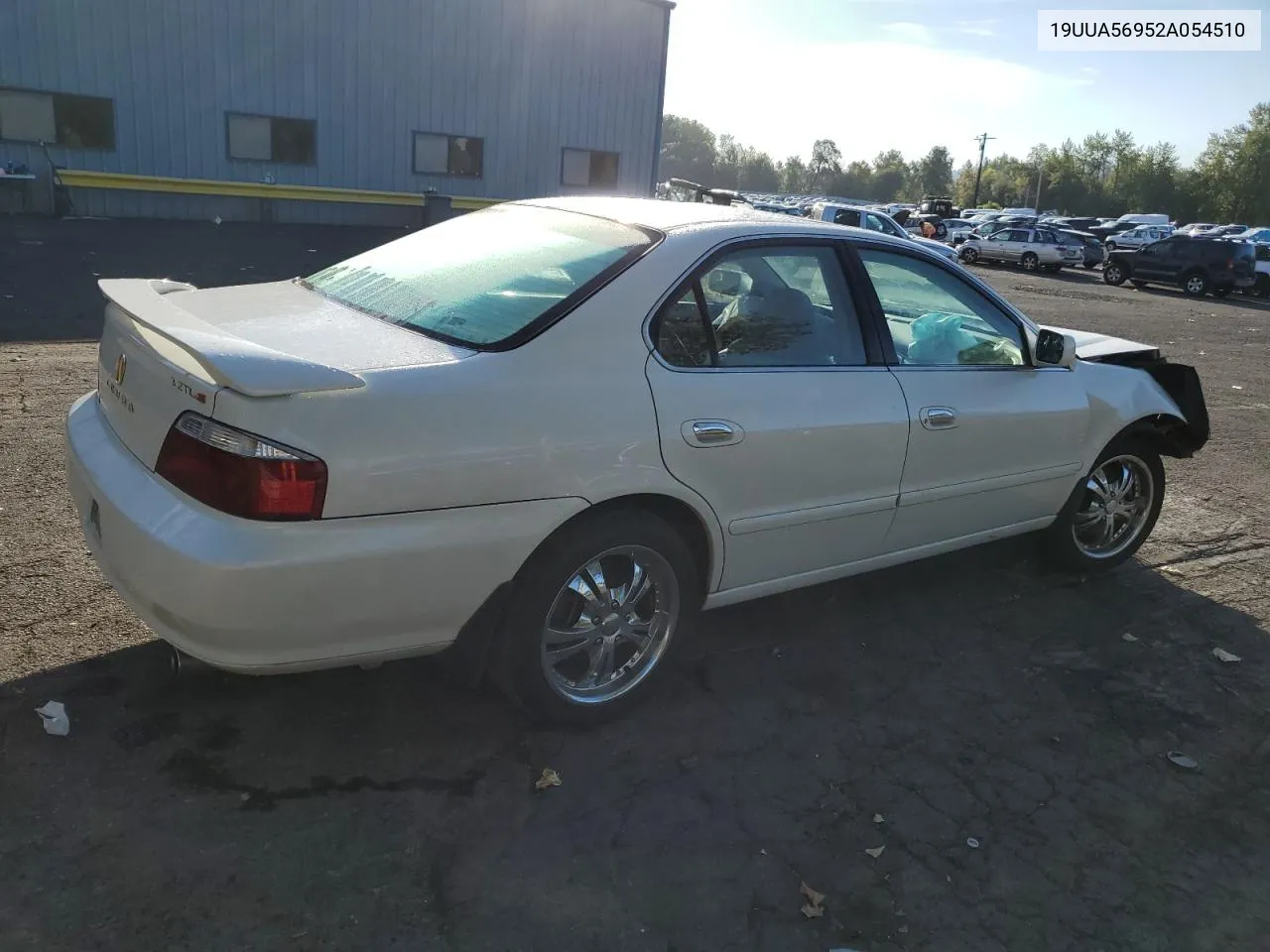 2002 Acura 3.2Tl Type-S VIN: 19UUA56952A054510 Lot: 73031304