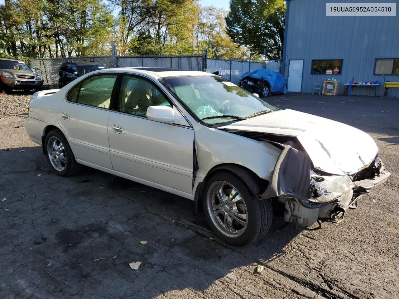 2002 Acura 3.2Tl Type-S VIN: 19UUA56952A054510 Lot: 73031304