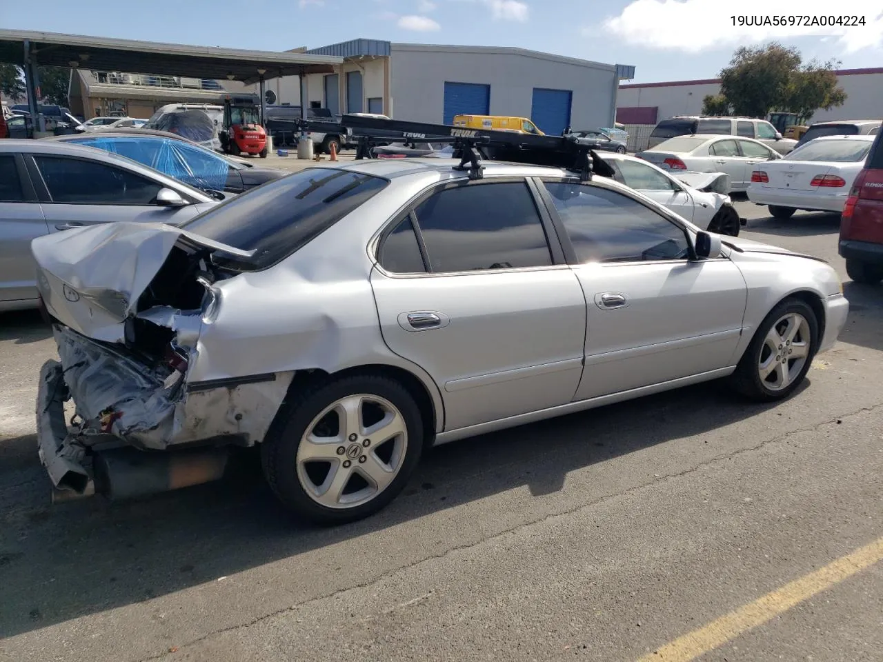 2002 Acura 3.2Tl Type-S VIN: 19UUA56972A004224 Lot: 73327264