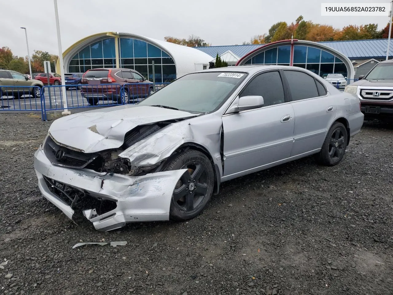 2002 Acura 3.2Tl Type-S VIN: 19UUA56852A023782 Lot: 75223914