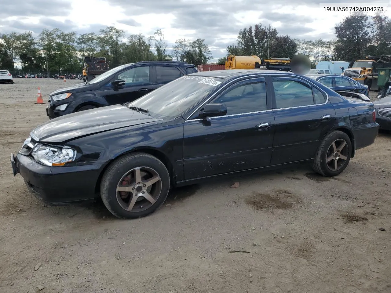 2002 Acura 3.2Tl VIN: 19UUA56742A004275 Lot: 75403714