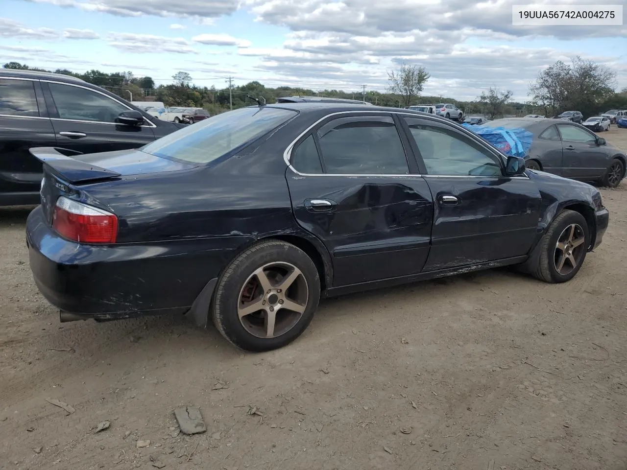 2002 Acura 3.2Tl VIN: 19UUA56742A004275 Lot: 75403714