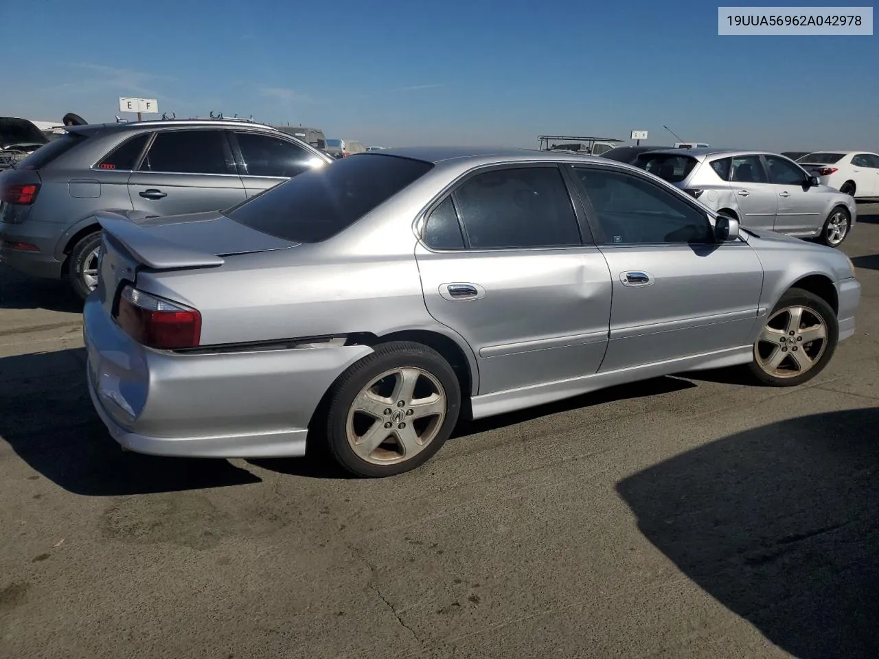 2002 Acura 3.2Tl Type-S VIN: 19UUA56962A042978 Lot: 77483324