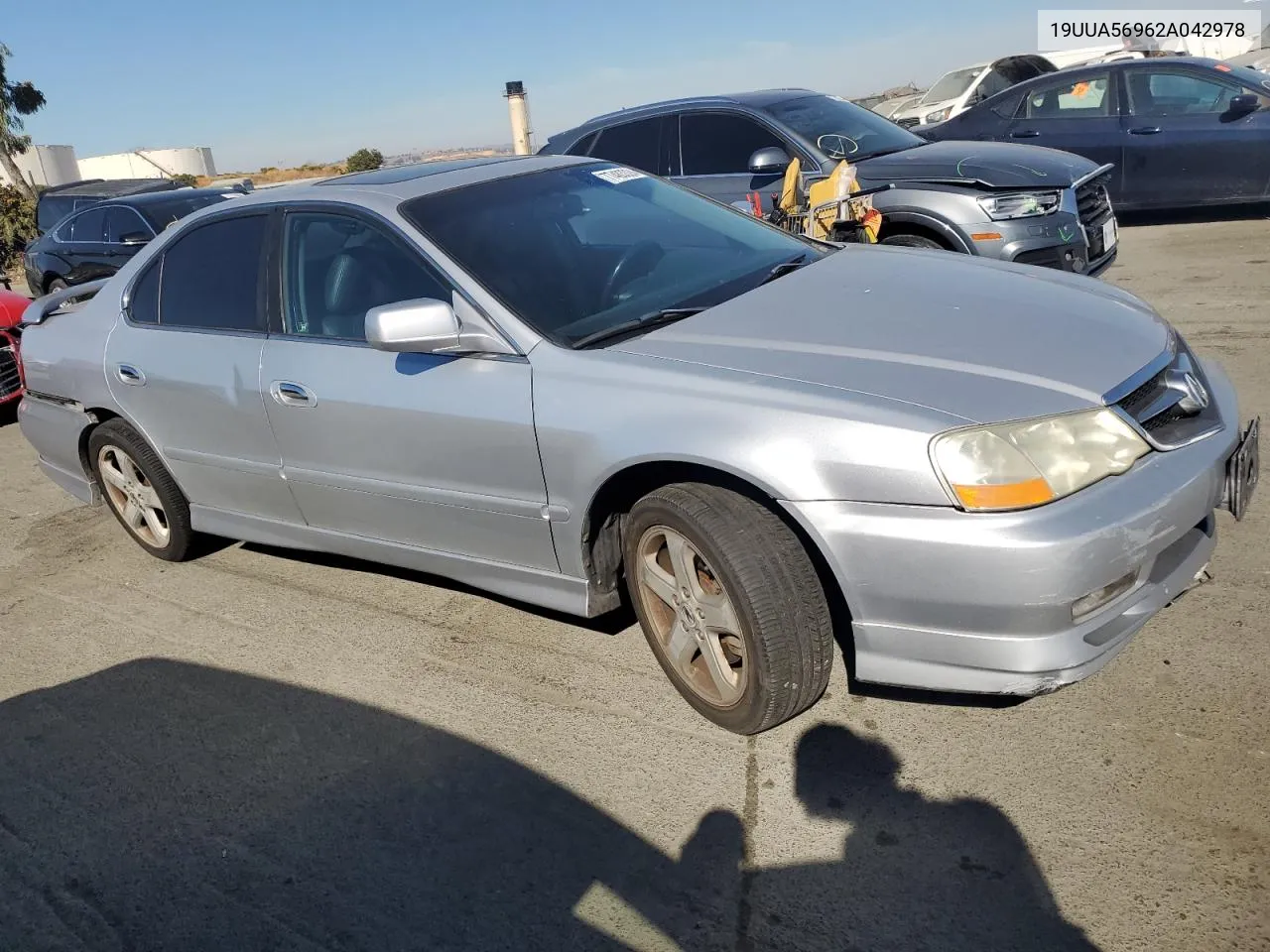 2002 Acura 3.2Tl Type-S VIN: 19UUA56962A042978 Lot: 77483324