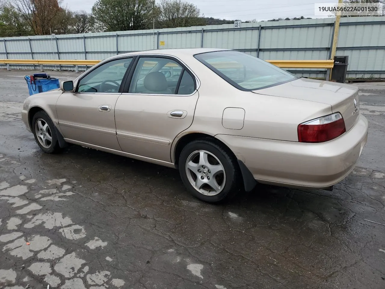 2002 Acura 3.2Tl VIN: 19UUA56622A001530 Lot: 79020014