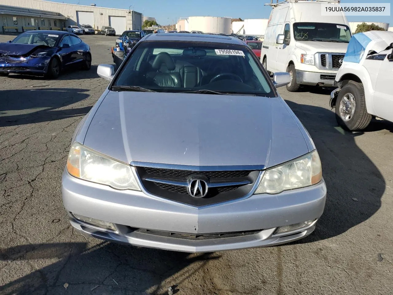 2002 Acura 3.2Tl Type-S VIN: 19UUA56982A035837 Lot: 79506194