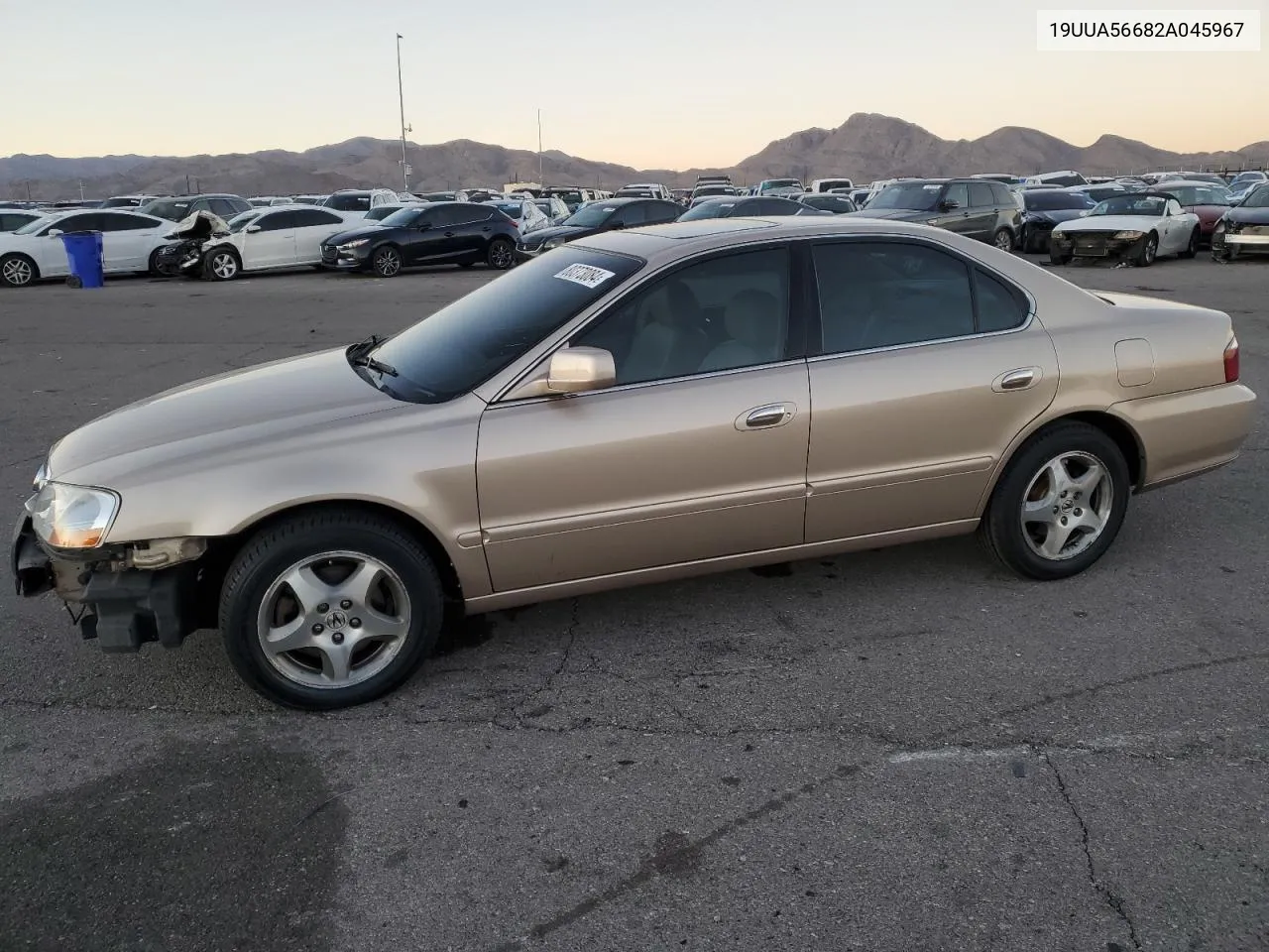 2002 Acura 3.2Tl VIN: 19UUA56682A045967 Lot: 80373084